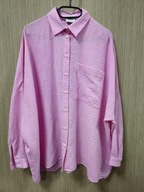 Bluzka koszula Me Gusta Polska Plus Size puder róż !!!