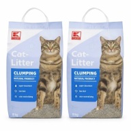 2x Żwirek dla kota zbrylający się 10 kg