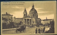 Warszawa Plac i Kościół Ś-go Aleksandra - MKW 1915