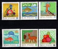 Polska / Fi. 2702-2707 ( Ochrona środowiska ) czysty