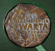 MEDAL 75 LAT KLUBU SPORTOWEGO WARTA POZNAŃ 1912-1987 ZPM HCP POZNAŃ