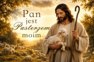 Baner Religijny Boże Ciało Jezus Dobry Pasterz 150x100 Dekoracja Ołtarza
