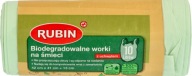 Rubin Worki na śmieci biodegradowalne z uszami 10 l 10 szt.