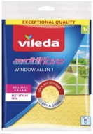 Ściereczka czyszcząca Vileda Actifibre żółta okna lustra szyby bez smug