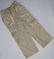 NEXT Spodnie z podszewką rozm. 104