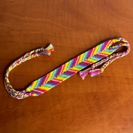 Bransoletka z muliny teczowa kolorowa