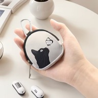 portfel portmonetka modna mała granatowe niebo kotek anime MINI PODRÓŻ