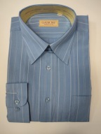KOSZULA MĘSKA NIEBIESKA CLASSIC TIGE 41/42 nr 651B