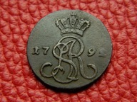 STANISŁAW AUGUST PONIATOWSKI - grosz 1792 M.V.