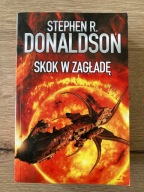 Skok w zagładę Stephen R. Donaldson, jak nowa!