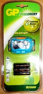 Latarka Czołowa GP Discovery + baterie 20 m