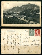 K23462)Francja: Lourdes, Vue Generale et le Pic du Jer, wyslany 1925