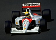 Plakat A3 - F1 Ayrton Senna McLaren Honda
