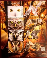 Fi. 4812 - 4815 Polskie ptaki 2017 r.