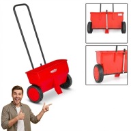 SIEWNIK ROZSIEWACZ HECHT 220 RĘCZNY REGULACJA 20L 48CM TRAWA NAWÓZ SÓL