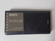 Piękne skórzane etui bardzo pakowne ROOTS