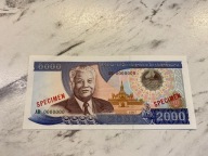 Laos - 2000 kip - specimen - UNC