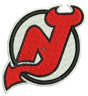 Termo Naszywka New Jersey Devils NHL Hokej Haftowana Naprasowanka