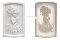 Pamiątka Pierwszej Komunii Świętej |litofan, druk3d