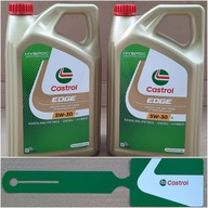 2x olej silnikowy Castrol Edge 5W-30 LL 5L (10L) + zawieszka Castrol PL