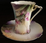 Zachwycająca filiżanka tulipany RS PRUSSIA 1890-1910 r UNIKAT