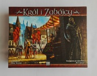 STRATEGICZNA GRA PLANSZOWA KRÓL I ZABÓJCY (GALAKTA), 100% KOMPLET, UNIKAT