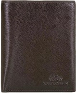 WITTCHEN portfel skóra naturalna brązowy - męski najtańszy na Allegro