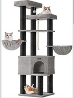 Drapak wysoki, XXL duży kot legowisko, maty do drapania, słupek do drapania