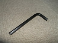 Klucz imbusowy kluczyk do montażu imbus 4 mm typ L - 1 szt - czarny