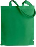 Eko torba zielona bawełniana 42x38