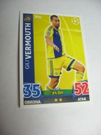 KARTA MATCH ATTAX 2015/16 NR 408 GILI VERMOUTH / MACCABI TEL AVIV