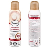 BALEA MAXIMUM PROTECTION DEO DEZODORANT SKUTECZNA SILNA OCHONA PRZED POTEM