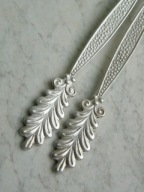 # Śliczne posrebrzane łyżeczki do kawy #