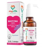 Suplement diety MyVita Biotyna Forte biotyna krople 30 ml