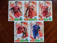 Karty panini autografy Wisła Kraków sezon 12/13