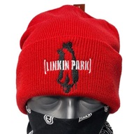 Czapka zimowa LINKIN PARK (haft) red