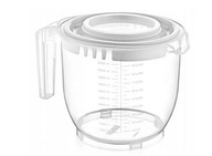 POJEMNIK DO MIKSOWANIA CIASTA MISKA DO MIKSOWANIA Z POKRYWKĄ DZBANEK