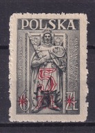 1947 Wydanie przedrukowe Fi 418b Nd pomarańczowy ** gw. Korzseń