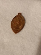 Piękny stary medalik z brązu