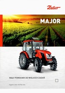 PROSPEKT ZETOR MAJOR. CIĄGNIKI ROLNICZE