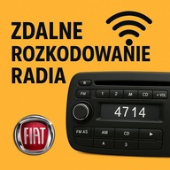 ZDALNIE! RADIO,KOD DO RADIA FIAT CONTINENTAL 500 DUCATO TIPO 2 PANDA