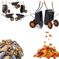 TACZKA OGRODOWA DWUKOŁOWA SPAWANA JAPONKA MOCNA HIGHER 150L 390KG