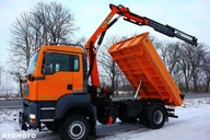 MAN MAN TGA 18.360 KIPER WYWROTKA 3 STRONY NAPED 4X4 HDS PALFINGER PK9501