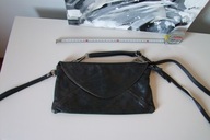 Torebka kopertówka skóra naturalna Italy granatowa