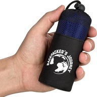 MINI ŚPIWÓR Z MIKROFIBRY KEMPING SURVIVAL 90 cm x 220 cm