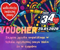 Voucher Szkoła Językowa Maya Wolin 1x w tygodniu