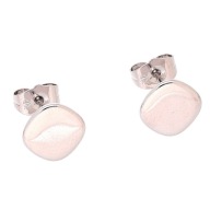 81552 KOLCZYKI PLATYNOWANE 10 MM eleganckie pinezki