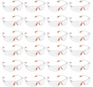 DB120 Kurtzy Okulary Ochronne EN166 24 szt. Przezroczyste Antyrysowe PPE
