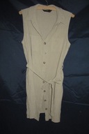 F&F SUKIENKA LNIANA Z PASKIEM ROZM M