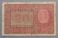 20 marek polskich z 1919 rok , II Serja EY